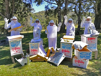 Beekeeping training Honduras 2020