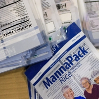 Sending MannaPack® Meals to Establish Feeding Centers