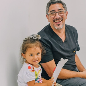 Pre clinic patient with Doctor in Guatemala