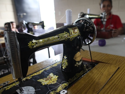 Sewing machine donation Honduras