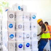 Stock piling P&G hygene kits