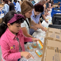 Organizing Disaster Relief Packing Events
