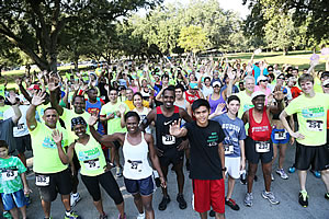 More than 600 walkers and runners participated in Food For The Poor's 5K Walk/Run For Hunger at T.Y. (Topeekeegee Yugnee) Park in Hollywood, Fla. on Nov. 8.
