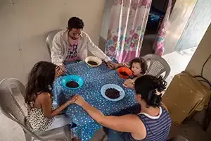 Un kit inicial de ganado para una familia