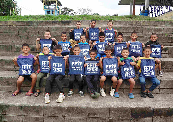 Amerijet International Airlines and Food For The Poor (FFTP) will come together Saturday, Oct. 4, at FFTP’s Coconut Creek, Fla., headquarters to pack 1,000 school supply kits for children in FFTP’s Angels Of Hope program, similar to the packs shown here. Photo/Food For The Poor