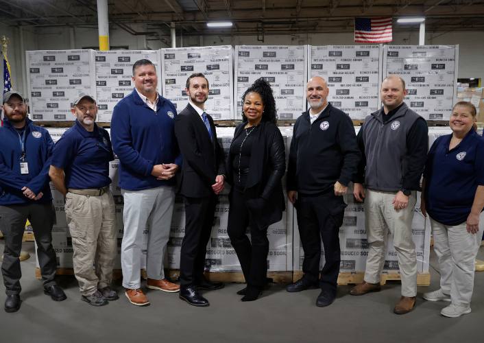 members of VDEM in coordination with the Commonwealth of Virginia made the donation possible