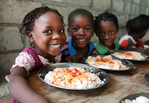 PFood For The Poor feeds hundreds of thousands a day in the 17 Caribbean and Latin American countries it serves.