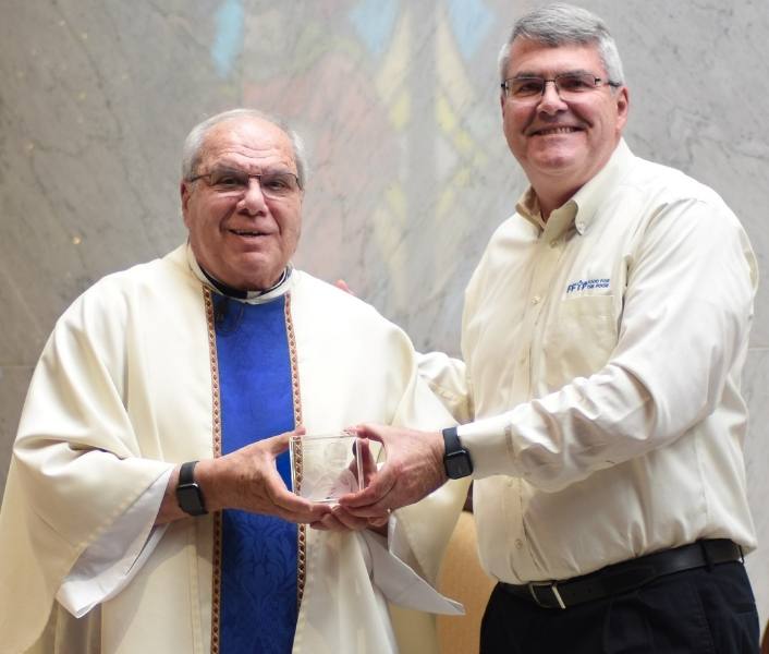 FFTP Honors Nativity Catholic Church With Cornerstone Award for 27-Year Partnership