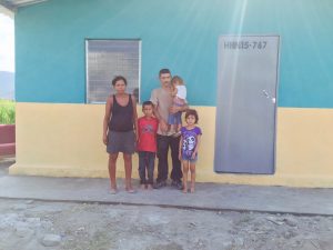 Today, thanks to Food For The Poor donors, the family now lives in a brand new home!
