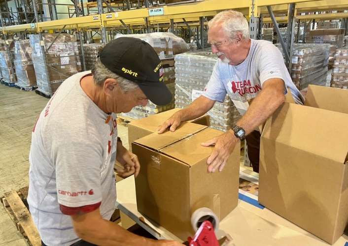 Volunteers Pack 1,000 Hygiene Kits at FFTP Veterans Day Event