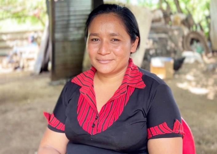 A woman from El Salvador who now has access to water world water day fftp