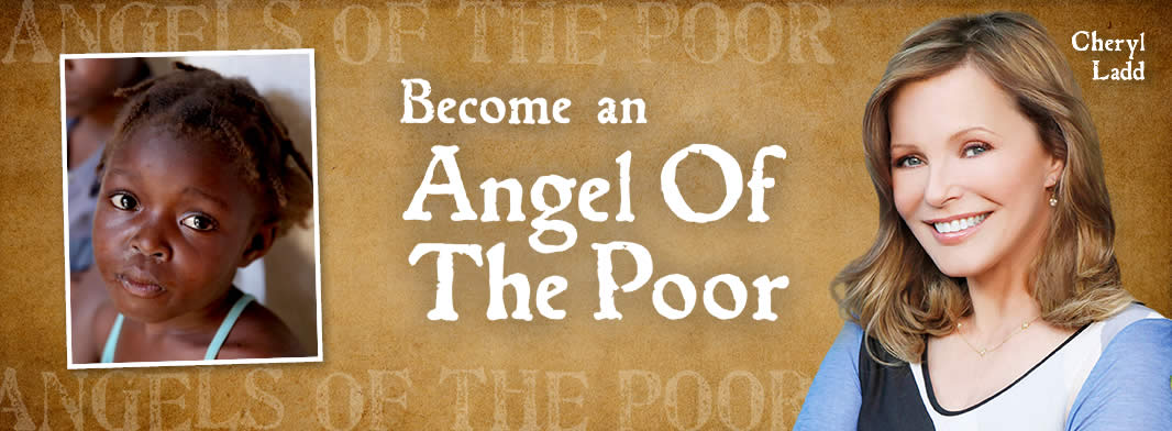 Join our monthly giving program and become an Angel of the Poor