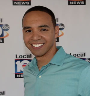 Eric Yutzy, co-anchor for WPLG-TV Local 10 Morning News.